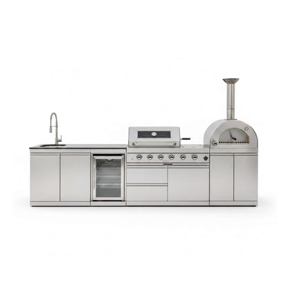 SAK55768 4-Burner Outdoor Kitchen Island - 125 Inch