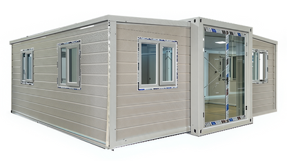Duo Mod – 20' Expandable Container Home | 2 Bedroom | Full Bath, Kitchen, Dinette & Living Room | 385 SF Tiny Home