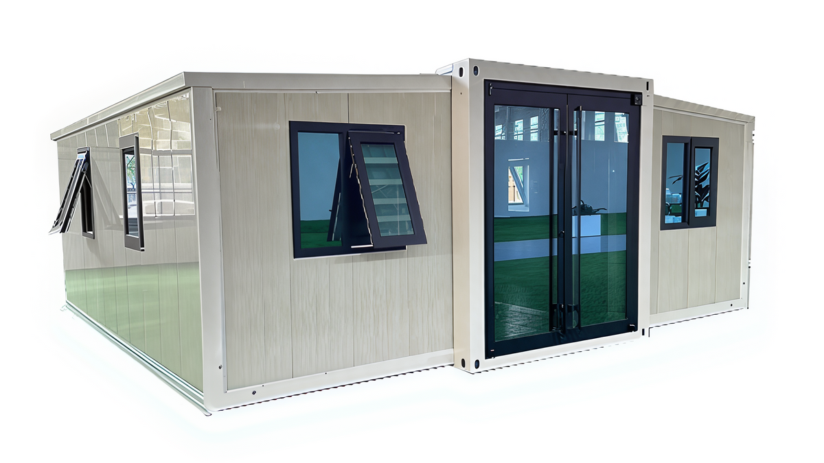 Duo Mod – 20' Hunting Cabin Tiny Home | 2 Bedroom | Full Bath, Kitchen, Dinette & Living Room | 385 SF Tiny Home Rustic Camouflage Design Perfect for Outdoor Enthusiasts