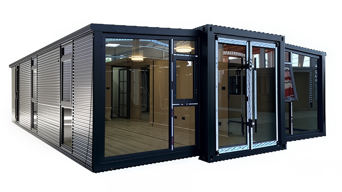 Haven Nest – 30' Expandable Container Home | 2 Bedrooms | Full Bath, Kitchen, Living Room | 585 SF Modular Tiny Home