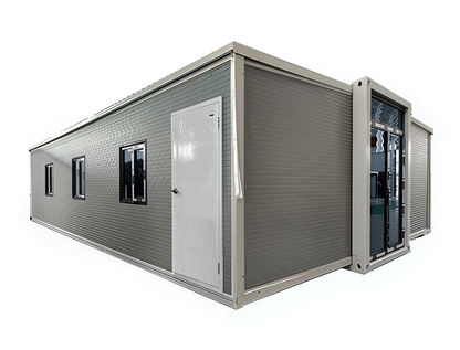 Haven Nest – 30' Expandable Container Home | 2 Bedrooms | Full Bath, Kitchen, Living Room | 585 SF Modular Tiny Home