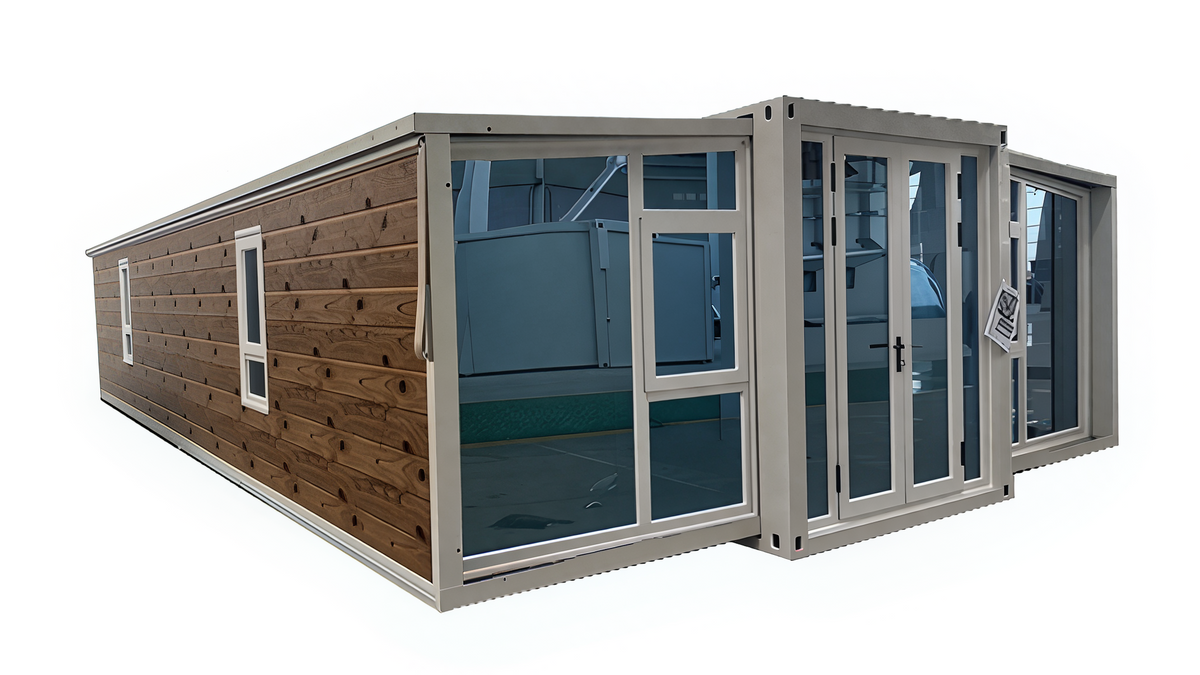 Vista Bode – 40' Expandable Container Home | 3 Bedrooms | Full Bath, Kitchen, Spacious Living Room | High Roof Modular Home (775 SF)