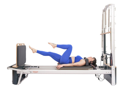 Fitkon™ Pro Plus Pilates Reformer with Tower - 98.5 x 27 x 76 inch