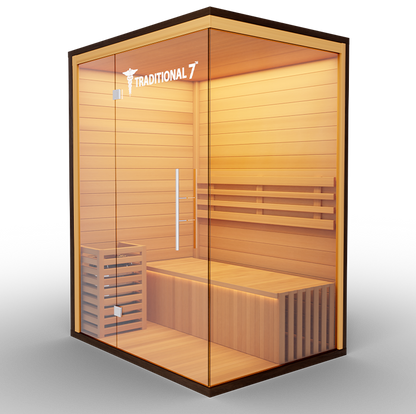 3 Person Home Steam Sauna | Traditional 7™