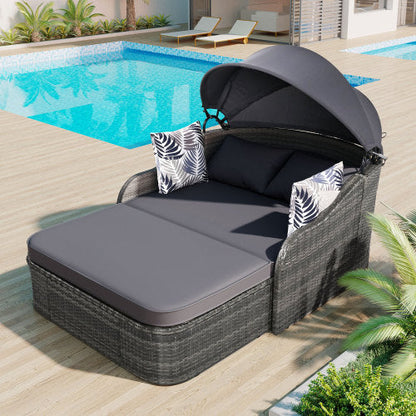 Go Outdoor Canopy Daybed - Gray
