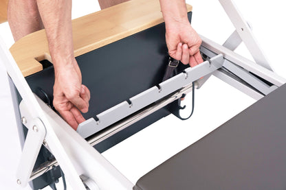 Fitkon™ Pro Plus Pilates Reformer with Tower - 98.5 x 27 x 76 inch