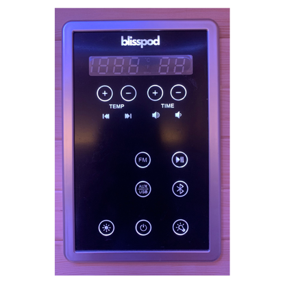 Blisspod | Bergen | Full Spectrum Ultimate Indoor Sauna | Red Light Therapy | 2 Person