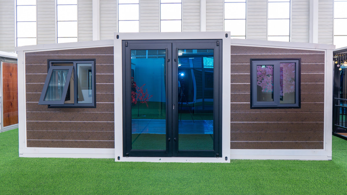 Haven Nest – 30' Expandable Container Home | 2 Bedrooms | Full Bath, Kitchen, Living Room | 585 SF Modular Tiny Home