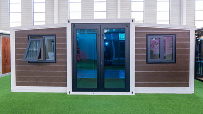 Haven Nest – 30' Expandable Container Home | 2 Bedrooms | Full Bath, Kitchen, Living Room | 585 SF Modular Tiny Home