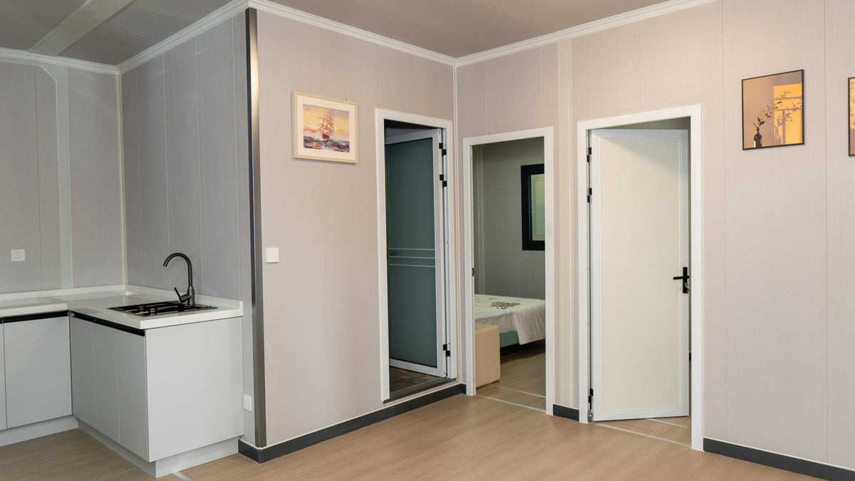 Duo Mod – 20' Expandable Container Home | 2 Bedroom | Full Bath, Kitchen, Dinette & Living Room | 385 SF Tiny Home