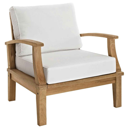 Modway Marina Teak Outdoor Seating Set - 10-Piece