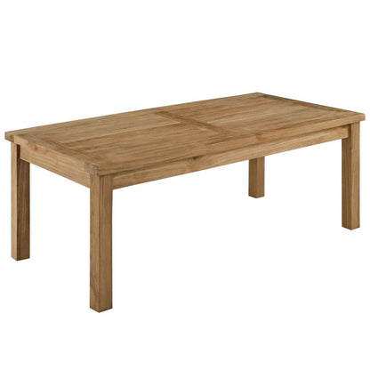 Modway Marina Teak Outdoor Seating Set - 10-Piece
