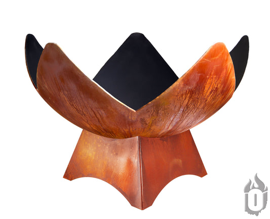 Ohio Flame Fire Flower Fire Bowl with Standard Base - 30, 37 or 41 inch