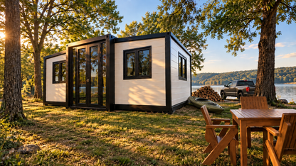 J. Carter Pod – 10ft Expandable Modular Home | 1 Bedroom Tiny Home | Portable Prefab Unit