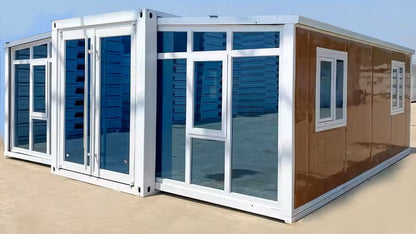 Duo Mod – 20' Expandable Container Home | 2 Bedroom | Full Bath, Kitchen, Dinette & Living Room | 385 SF Tiny Home