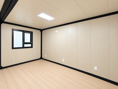 40' Double Expandable Modular Office Complex | 6 Private Offices, Reception, Kitchen & 2 Bathrooms | 1550 SF