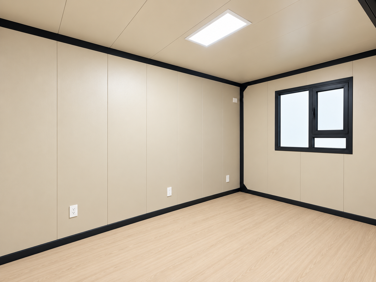 40' Double Expandable Modular Office Complex | 6 Private Offices, Reception, Kitchen & 2 Bathrooms | 1550 SF