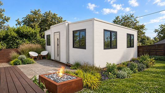 Duo Mod – 20' Expandable Container Home | 2 Bedroom | Full Bath, Kitchen, Dinette & Living Room | 385 SF Tiny Home