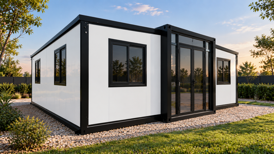 Vista Bode – 40' Expandable Container Home | 3 Bedrooms | Full Bath, Kitchen, Spacious Living Room | High Roof Modular Home (775 SF)