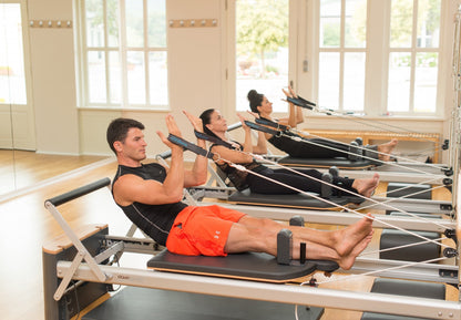 Fitkon™ Pro Plus Pilates Reformer with Tower - 98.5 x 27 x 76 inch