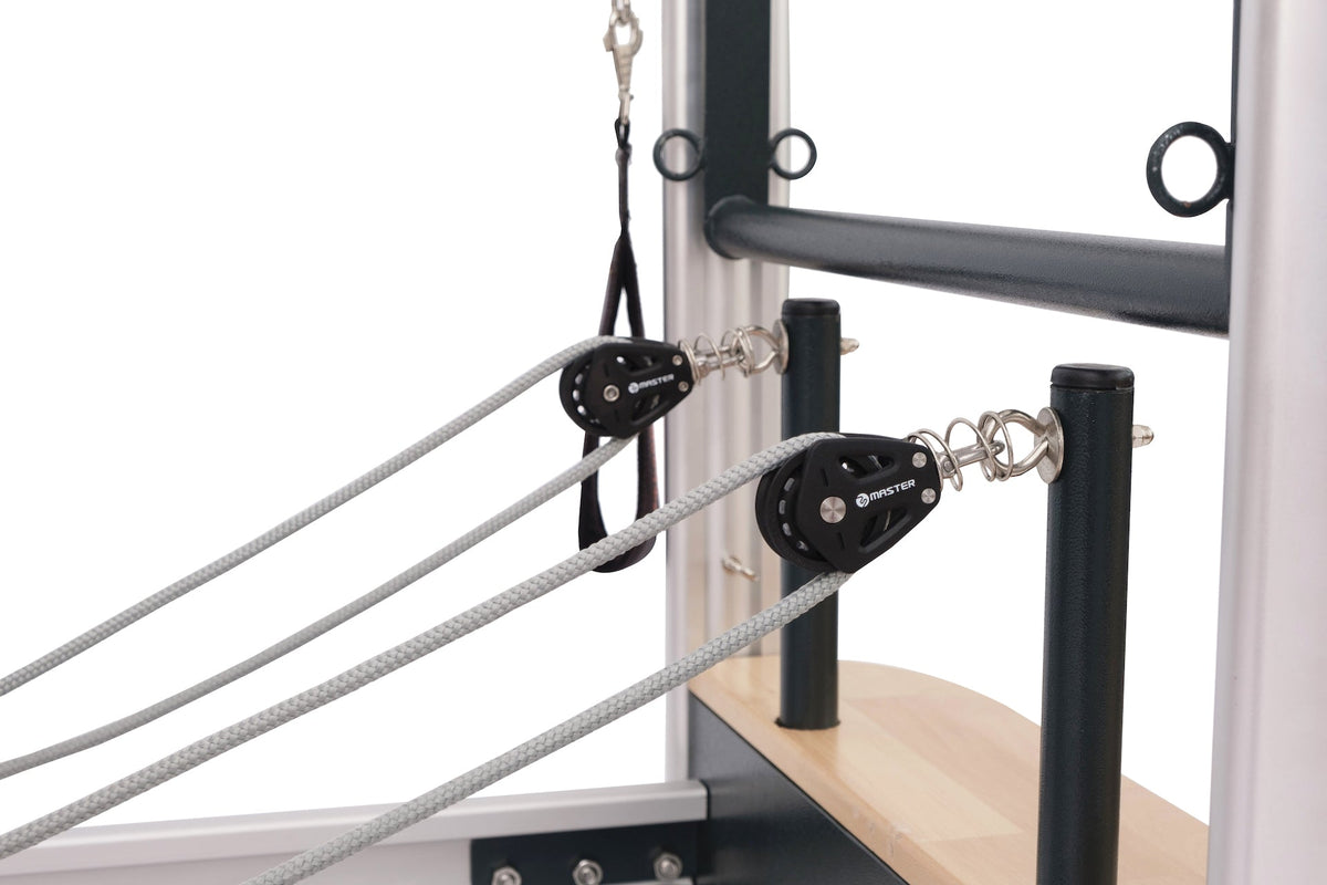 Fitkon™ Pro Plus Pilates Reformer with Tower - 98.5 x 27 x 76 inch