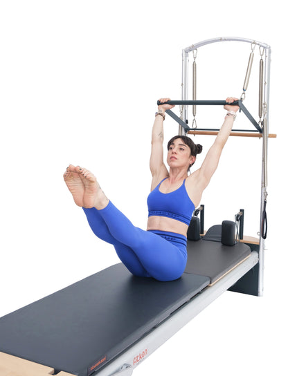Fitkon™ Pro Plus Pilates Reformer with Tower - 98.5 x 27 x 76 inch