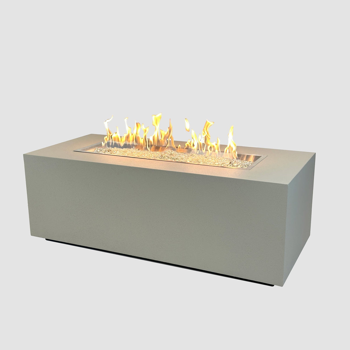 Vosera Linear Gas Fire Pit Table