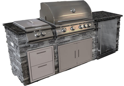 5' Traditional Grill Island