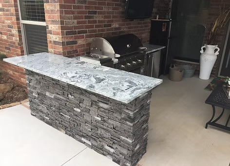5' Traditional Grill Island