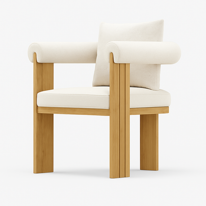 LumaVerde Solaris 9-Piece Teak Cushion Dining Set