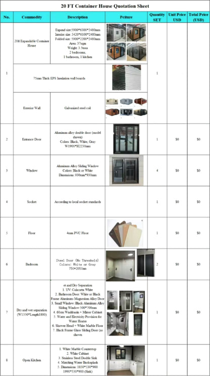 On Sale 20ft Expandable Tiny Home 7 Day Shipping