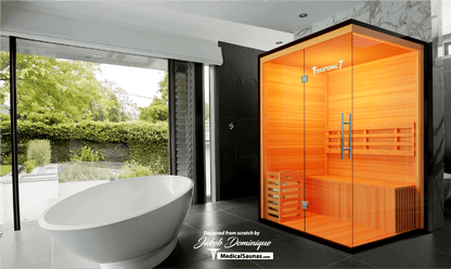 3 Person Home Steam Sauna | Traditional 7™